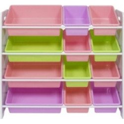 Best Choice Products Toy Bin Organizer Kids Childrens Storage Box