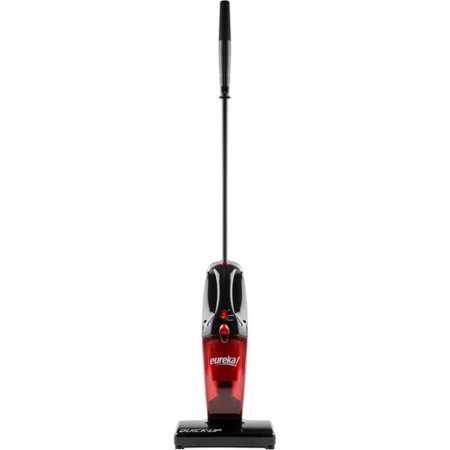 Eureka Quick-UP Bagless Stick Vacuum with Motorized Brush Roll, 169J, Red