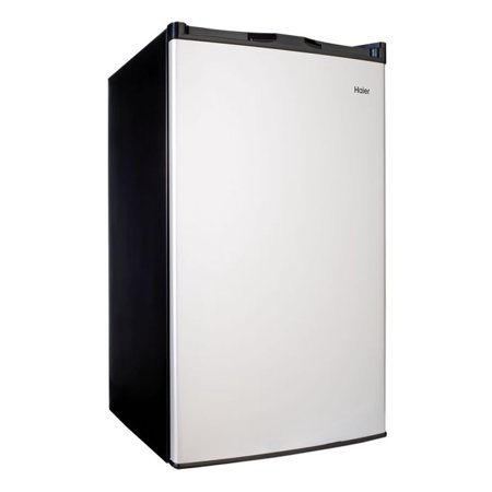 Haier 4.5 cu ft Compact Refrigerator, Virtual Steel