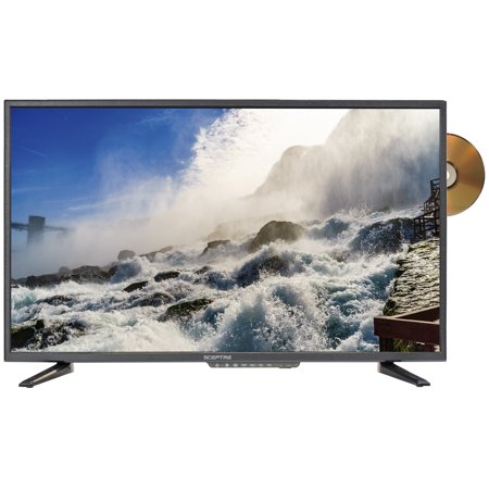 Sceptre 32" Class HD (720P) LED TV (E325BD-SR) with Built-in DVD Player