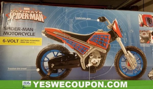 Marvel Spider-Man Electric Battery-Powered Ride On Toy 