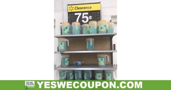 Mainstay Pineapple Drink Pitcher ONLY 75¢ At Walmart!