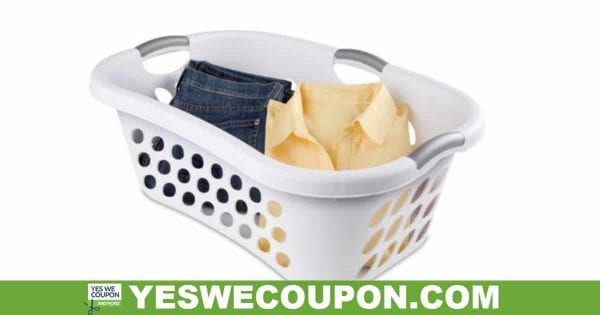 Sterlite Clothing Basket ONLY $2 At Walmart!
