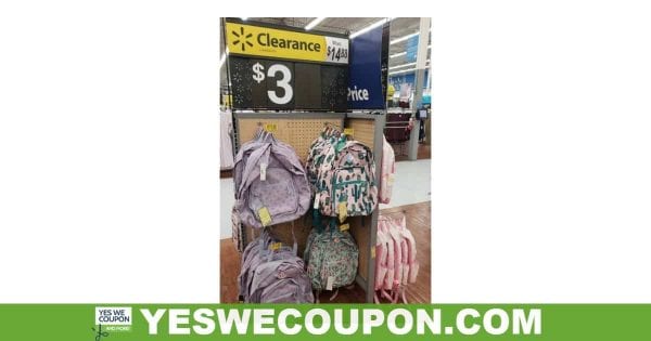 Girls Backpacks ONLY $3 At Walmart! RUN! These Will GO FAST!
