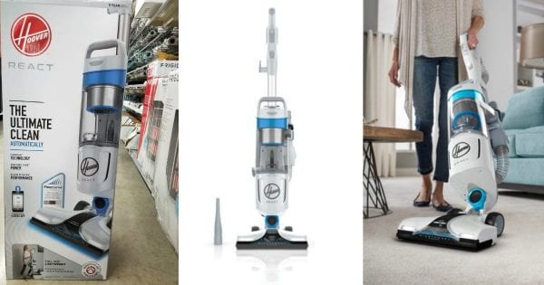 HOT Clearance Deal! Hoover REACT Compact Bagless Upright Vacuum