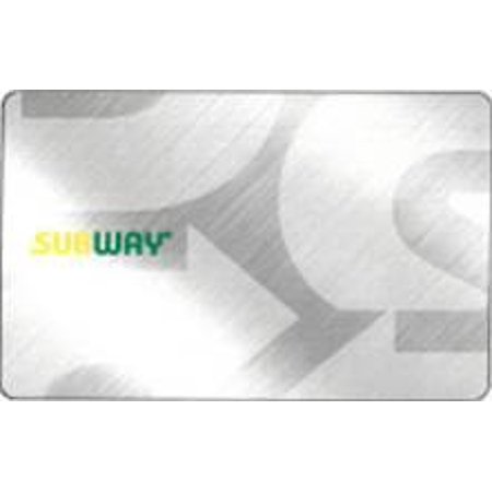 Subway $15 Gift Card