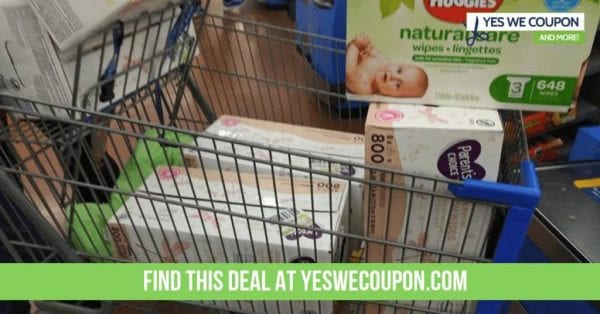 HURRY! CRAZY PRICE ON BULK BABY WIPE BOXES! – WALMART CLEARANCE