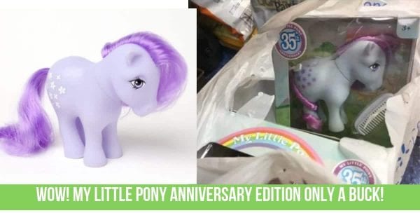 WHOA! My Little Pony Anniversary Edition ONLY a DOLLAR!