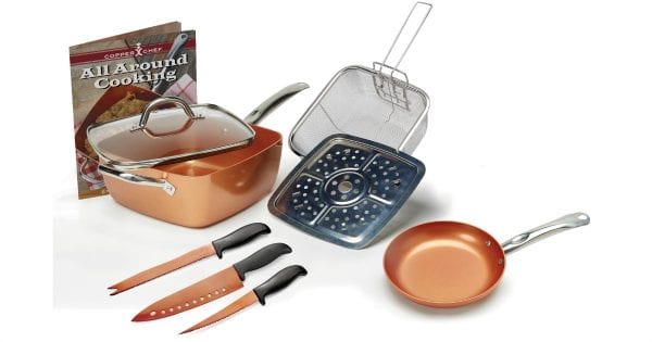 Copper Chef Pan Set, 9 pc – Walmart Clearance