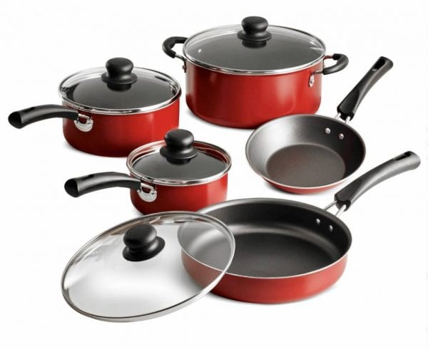 9 Piece Nonstick Cookware Set on CLEARANCE