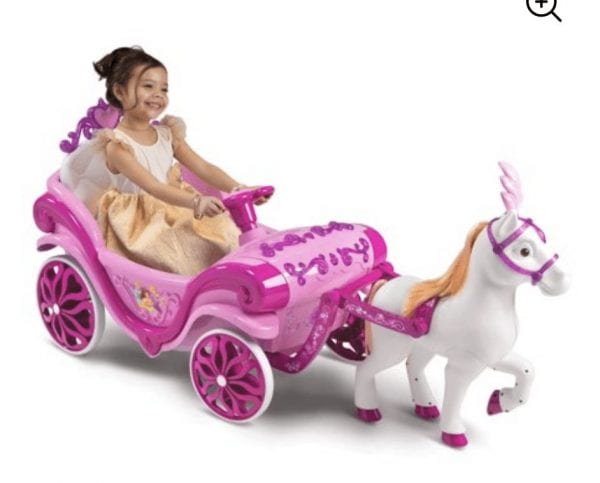 50% OFF! Disney Princess Girls’ Royal Horse and Carriage!!