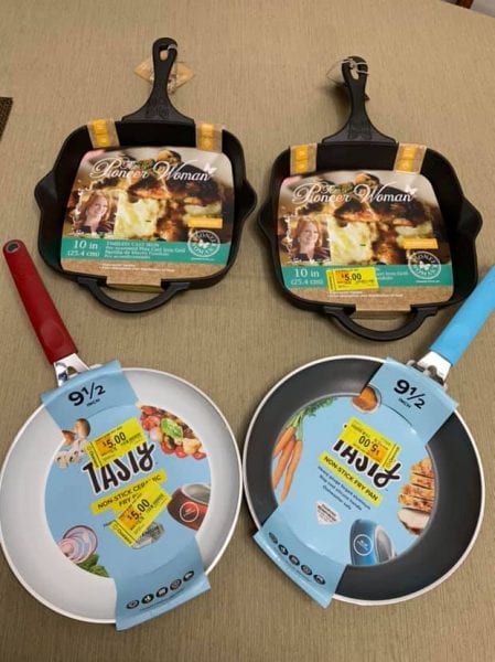 PIONEER WOMAN & TASTY PANS ONLY $5 – WALMART CLEARANCE