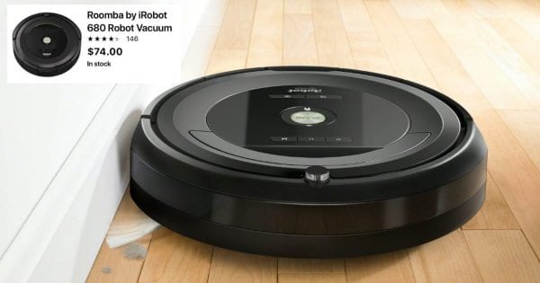 Roomba Vacuum 680 by iRobot – Walmart Clearance