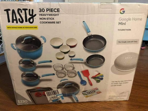 Tasty Cookware Set & Google Home Mini only $25 – Walmart Clearance!