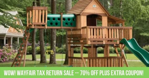 Backyard Sale! Prices Slashed 70% & Extra Coupon Code!