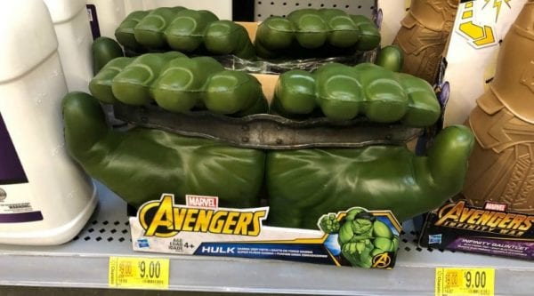 Marvel Avengers Gamma Grip Hulk Fists ~ Walmart Clearance!!!