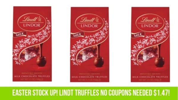 OMG! Lindt Truffles $1.47 Per Bag NO COUPONS!