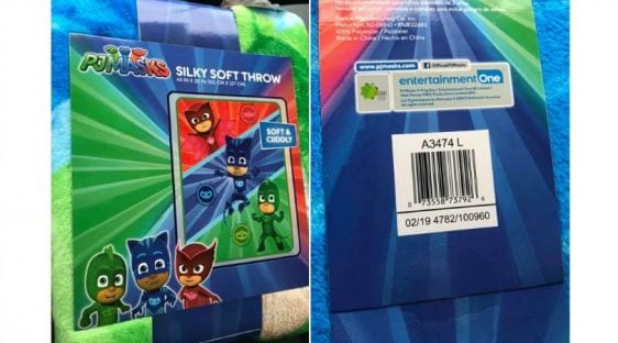 WOW!!! PJ Masks Power Up Throw ONLY $2.50
