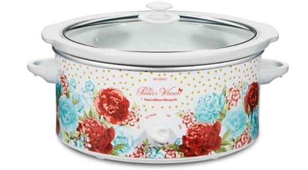 WOW! Pioneer Woman 5 Quart Slow Cooker ONLY $10!!!