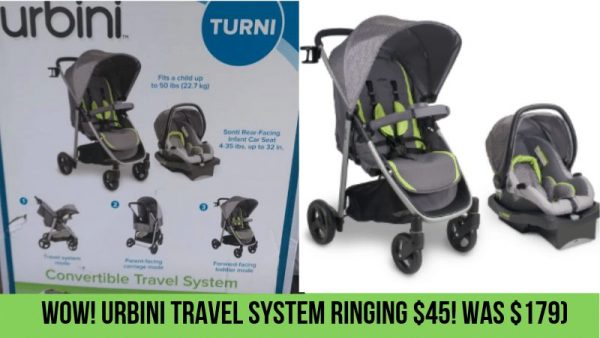 Urbini Travel System Ringing Up $45! (was $179)