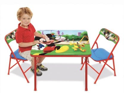 Mickey Mouse Kids Table And Chairs For $7 At Walmart!