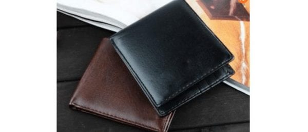 Mens Synthetic Leather Wallets ONLY 99¢!