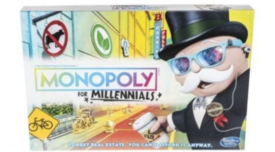 Monopoly For Millennials – over 60% off!
