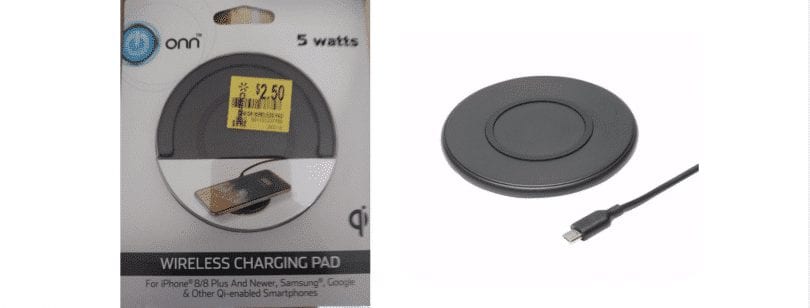 Wireless Phone Charging Pad For .50!