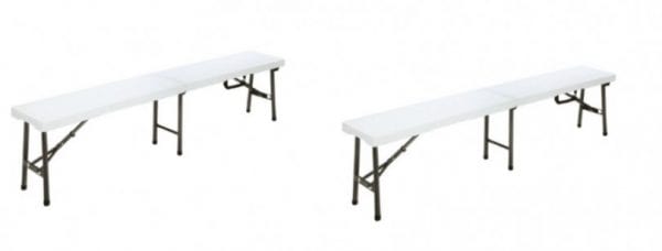 Plastic Folding Bench ONLY $1.50