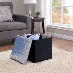 Collapsible Storage Ottoman 80% OFF!