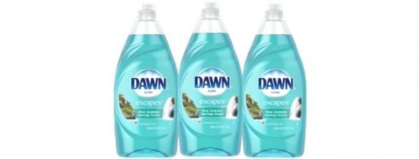 Dawn Dish Soap (28 oz) 50¢!
