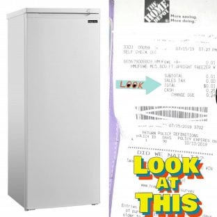 *Member Find* Upright Freezer for A Penny!!!