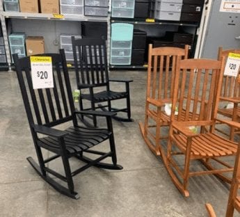 Outdoor Rocking Chair Clearance!