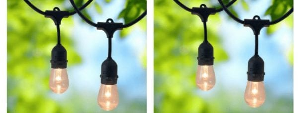 Outdoor LED Light String Kit PRICE DROP