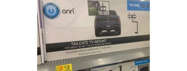 Tailgate TV Mount ONLY $11!