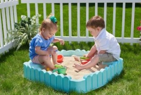 little tikes frog sandbox