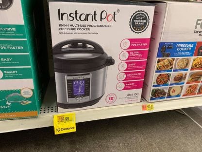 Instant Pot CRAZY CHEAP at Walmart!