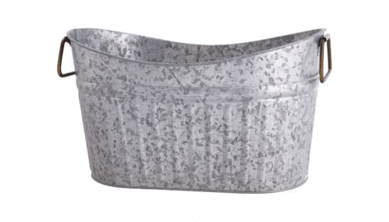 Galvanized Oval Tub - Yes We Coupon