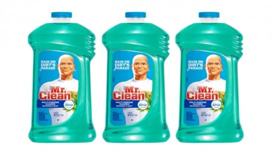 Mr. Clean Multi-Purpose Cleaner 50¢