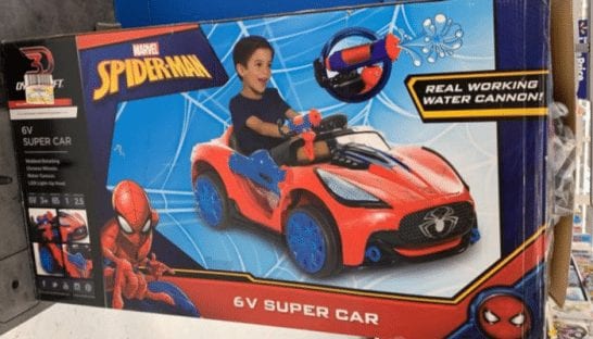 Spiderman 6V Super Car Clearance