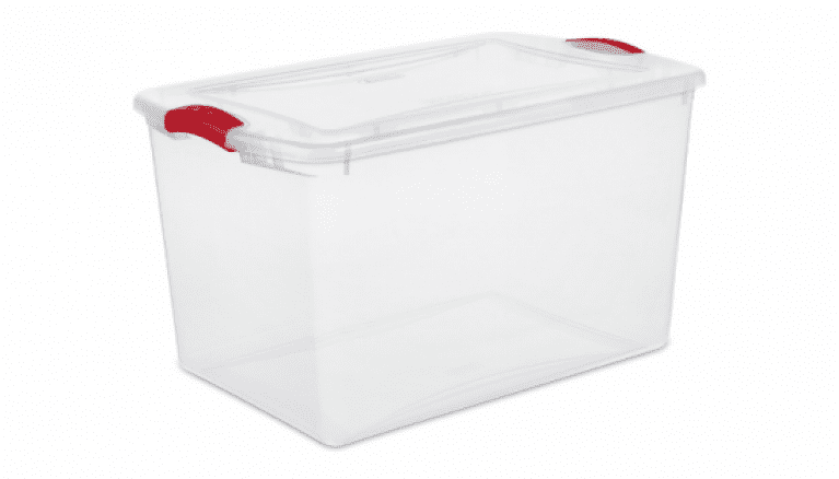 Sterilite 66 Qt Storage Bin $2 at Walmart