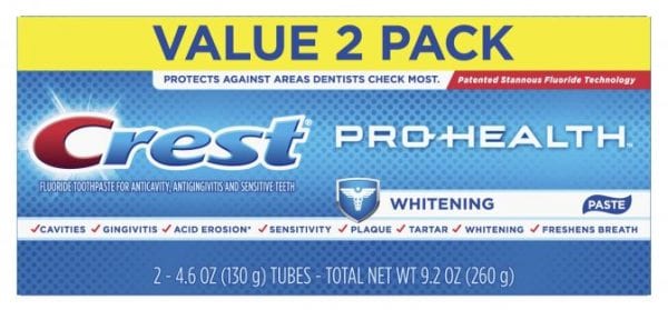 Crest Pro-Health Toothpaste 2 Pack only 50 CENTS!