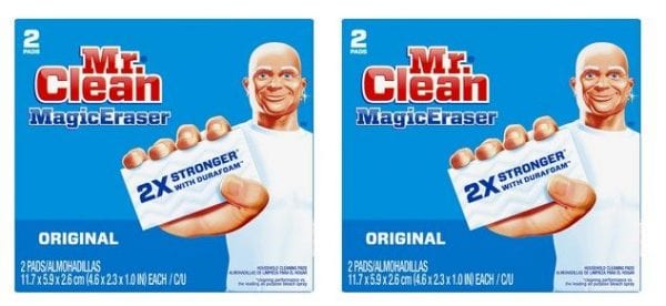 Mr. Clean Erasers only 50 cents!