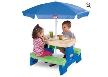 Little Tikes Picnic Table 82% off! Just $13!