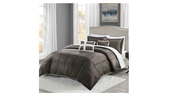 90% off Sherpa Comforter Set- ONLY $15.99!