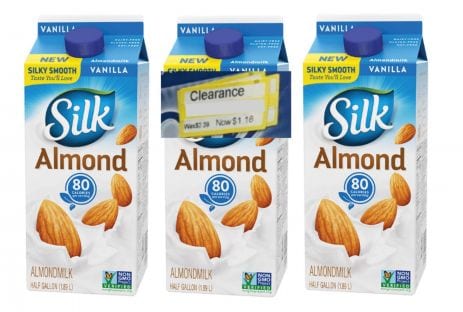 Silk Vanilla Almond Milk ONLY $0.18!