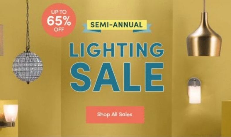 Lighting Sale – Semi-Annual Wayfair Sale