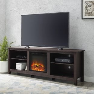 Gorgeous Walker Edison Traditional Fireplace TV Stand- HUGE Savings!