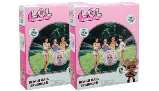 L.O.L. Surprise! Beach Ball Sprinkler $2.50