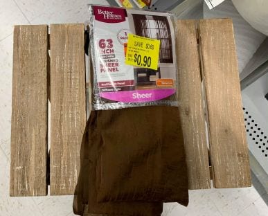 Better Homes Sheer Curtains only .90 cents! (reg $6.96)